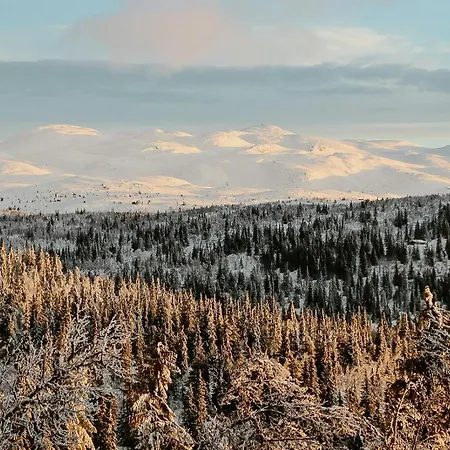 בית נופש Modern Family With Views Of Spatind *