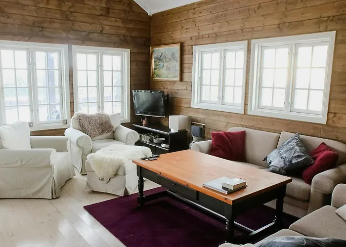 בית נופש Modern Family With Views Of Spatind